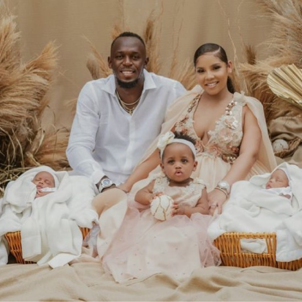 Usain Bolt and Family